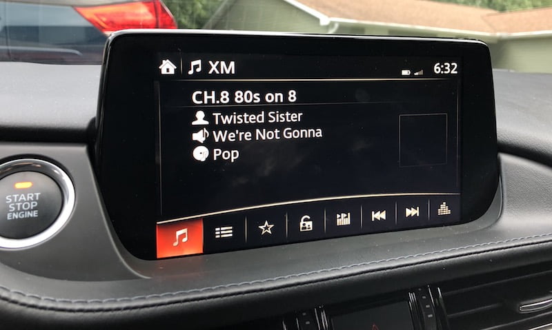 Mazda XM radio