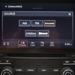 Porsche SiriusXM radio screen