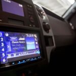 SiriusXm satellite radio in a car