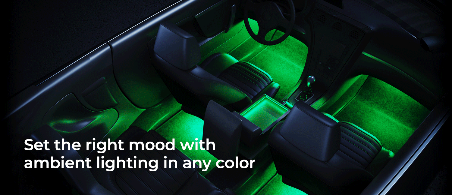 Car Ambient Lighting Done Right - by VAIS